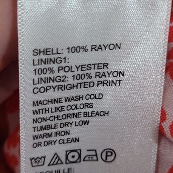 Tommy Bahama Red and White Sleeveless Maxi Dress - Picture 6 of 6